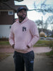 Pale Pink Positive unisex hoodie