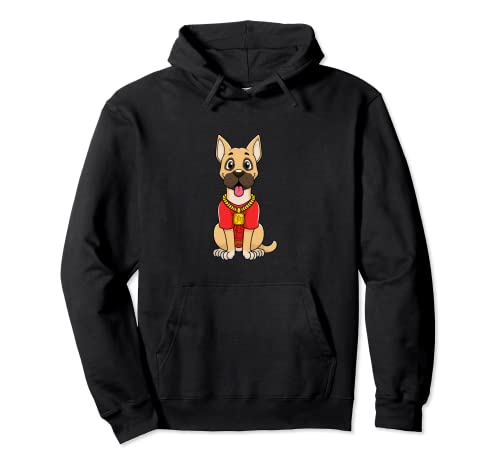 Cool and Confident Dog Pullover Hoodie