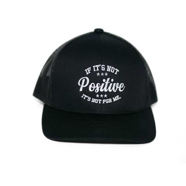 Positive trucker hat